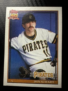 1991 Topps - Don Slaught #221 - Bild 1 von 2