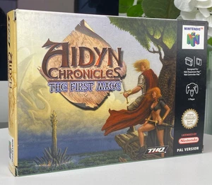 AIDYN CHRONICLES Nintendo 64 Exzellenter Sammler-Zustand PAL (Englisch Ed.) - Bild 1 von 16