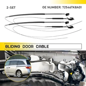 2Set Power Sliding Door Kit Cable W/O Motor Rh Lh For 2011 2012-20 Honda Odyssey - Picture 1 of 14