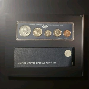 1966 U.S. Special Mint Set (5 Coins) – Original Government Packaging (SMS) - Picture 1 of 1