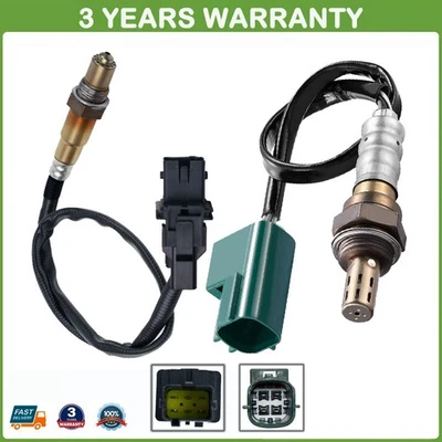 Sensor de oxígeno O2 aguas arriba+aguas abajo 2 piezas para Nissan Altima Sentra 2004 2005 2006 2,5 L Foto 1 de 4