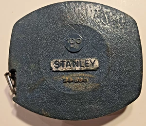 Vintage Stanley #34-500 Measuring Tape 100 ft - Picture 1 of 3