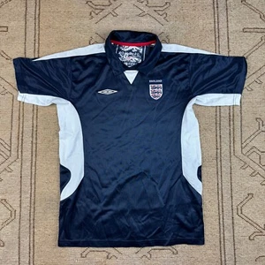 England Football Shirt Navy Three Lions Youth Size XL Boys - Picture 1 of 4