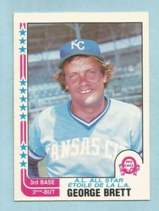 1982 OPC O-Pee-Chee Baseball George Brett #261 Kansas City Royals ALL-STAR NM/MT
