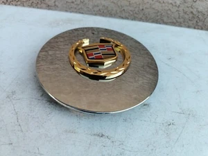 Vogue Aftermarket Cadillac Chrome Center Cap #WCA-108 Excellent Condition (#1) - Picture 1 of 9