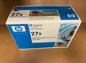 Genuine New HP 27X Black Toner Cartridge C4127X for LaserJet Serier 4000, 4050 - Picture 1 of 2