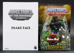 2013 Mattel MOTU Snake Face MOTUC Masters of the Universe Classics MOC - Picture 1 of 3
