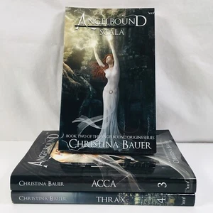 Angelbound Origins Series Books 2-3 Scala, Acca & Thrax by Christina Bauer   EUC - Bild 1 von 11