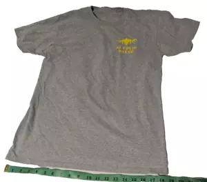 Al Udeid Qatar Air Base Graphic Shirt Gray Military Air Force USAF Jet - Picture 1 of 10
