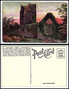 IRELAND Postcard - Killarney, Muckross Abbey "B" H8  - Picture 1 of 1