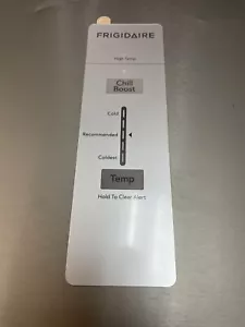 Frigidaire Gefrierschrank UI Silber Label nur Aufkleber, für 5304524097/ 5304524098, Neu - Bild 1 von 2