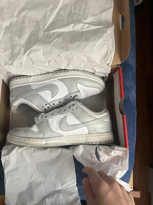 Size 7 - Nike Dunk Low Grey Fog - Image 1 of 4
