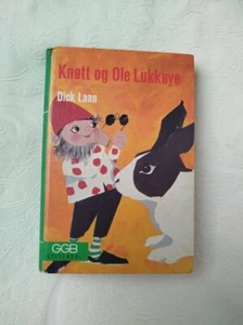 Vintage Libro NORVEGESE Pinkeltje Knøtt og Ole Lukkøye - Dick Lann NORSK - Foto 1 di 3