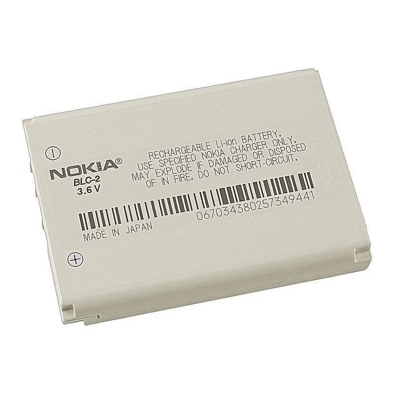 LOTE DE 100 PILAS OEM NOKIA BLC-2 3.6V para 3590 6010 6810 3585 3570 3560 Foto 1 de 2