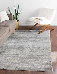 Unique Loom Del Mar Collection Area Rug- Modern Transitional Inspired Tonal