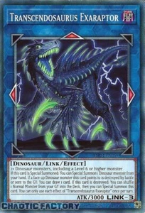 YUGIOH MP24-EN391 Transcendosaurus Exaraptor Common 1st Edition NM - Picture 1 of 1
