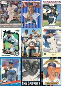 Seattle Mariners 122 Karten Chase & Vintage Karten Sammler Lot, Griffeys, Johnson - Bild 1 von 14