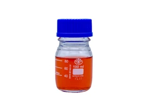 Simax Laboratory Reagent Media Bottle 100 ml Borosilicate Clear Glass - Picture 1 of 2