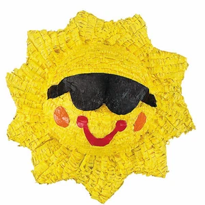 Sunshine Smile Pinata, Party Decor, 1 Piece - Picture 1 of 2
