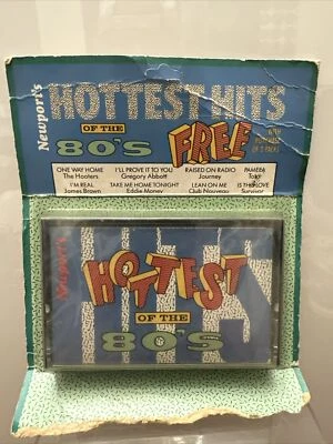 Newport's Cigarettes - Hottest of the 80s - 1989  Cassette Brand New On Card - Image 1 of 3