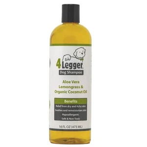 4-Legger Certified Organic Dog Shampoo - All Natural and Hypoallergenic with ... - Picture 1 of 9