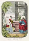 14321.Decoration Poster Print.Home Room Wall Art Design.Christ At The Well.Bible