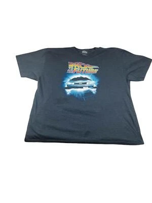 Back To The Future Men's Blue Short Sleeve T-Shirt (Size: 4XLB) - Изображение 1 из 4
