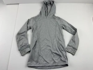 Avia XS 4-5 Girls Hooded Sweatshirt Grey Pullover Long Sleeve - Picture 1 of 4