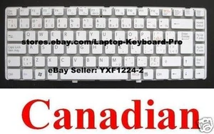 Keyboard for SONY VGN-NW VGN NW PCG-7171L PCG-7174L - CA 148738081  - Picture 1 of 2