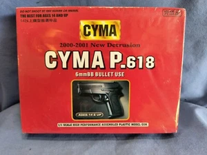 Cyma P.618 Airsoft NOS SEALED Pistol Toy 2000 - 2001 New Detrusion 6mm - Picture 1 of 8