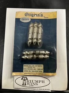 Triumph 650cc Twin 1963-68 "Rensen Original" Pike Rocker Box-Top Motor Mount Set - Picture 1 of 1