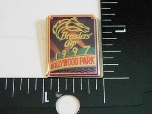 BREEDERS CUP DERBY HORSE RACING PIN 1997 HOLLYWOOD PARK - Picture 1 of 2