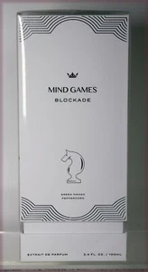 Mind Games Blockade 100mL / (3.3oz) Extrait - Green Mango Peppercorn - USA BNIB - Picture 1 of 3