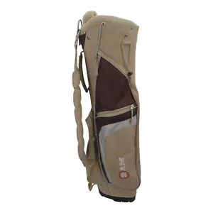 RAM Golf Cart Stand Bag Beige Tan 6-Way Divider 5 Pockets Lightweight - Picture 1 of 5