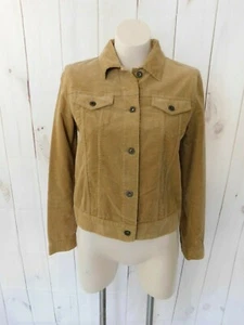 Giacca in velluto a coste manica lunga con bottoni beige Theory Tan - Taglia Medium - Foto 1 di 4
