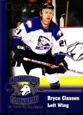 2002-03 Indianapolis Ice #4 Bryce Classen