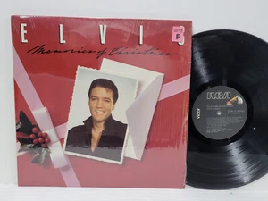 ELVIS PRESLEY Memories Of Christmas 1982 LP CPL1-4395 SHRINK NM/NM - Picture 1 of 4