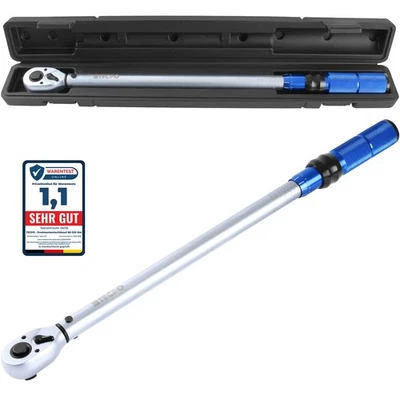 TECPO DREHMOMENTSCHLÜSSEL 1/2 ZOLL 60-330 Nm DREHMOMENT SCHLÜSSEL 1/2" WERKZEUG - Bild 1 von 4