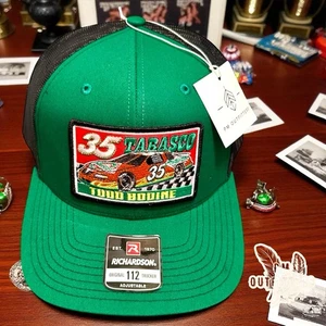 Sombrero de camionero Todd Bodine #35 NASCAR Tobasco Racing Richardson 112 de colección - Imagen 1 de 11