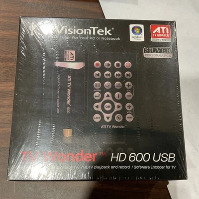 VisionTek TV Wonder HD 600 USB HDTV Tuner – New in open Box - image 1 of 2