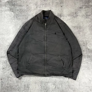 Chaqueta Bomber Polo Ralph Lauren Gris Desteñido Para Hombre Talla M - Imagen 1 de 12