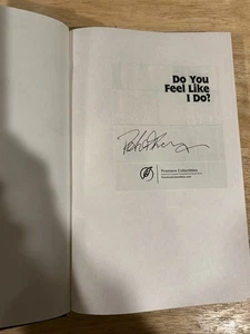 SIGNED PETER FRAMPTON Do You Feel Like I DO? A Memoir HC 1/1 Book Guitarist - Picture 1 of 8