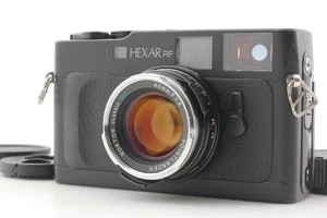  【COMO NUEVO】 Lente Konica Hexar RF cámara de relleno negra Nokton 40 mm F1.4 SC de JAPÓN - Imagen 1 de 17