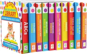 My Little Library of Bilingual Board Books - (Set of 10 English-Spanish Board Bo - Picture 1 of 1