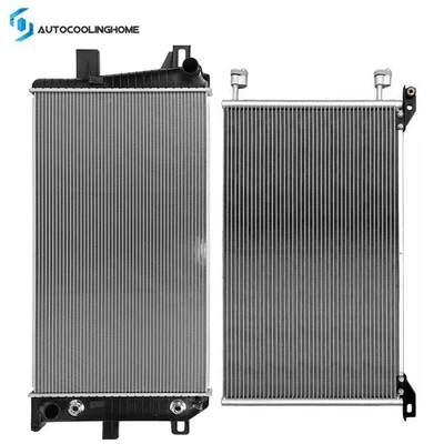 Cooling Radiator And AC Condenser For 01 02 03 04 05 Chevrolet Silverado 2500 HD - Image 1 of 4