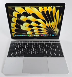 Apple MacBook 12'' (2017) m3-7Y32 256GB 8GB Silver Laptop A1534 #119 - Bild 1 von 6