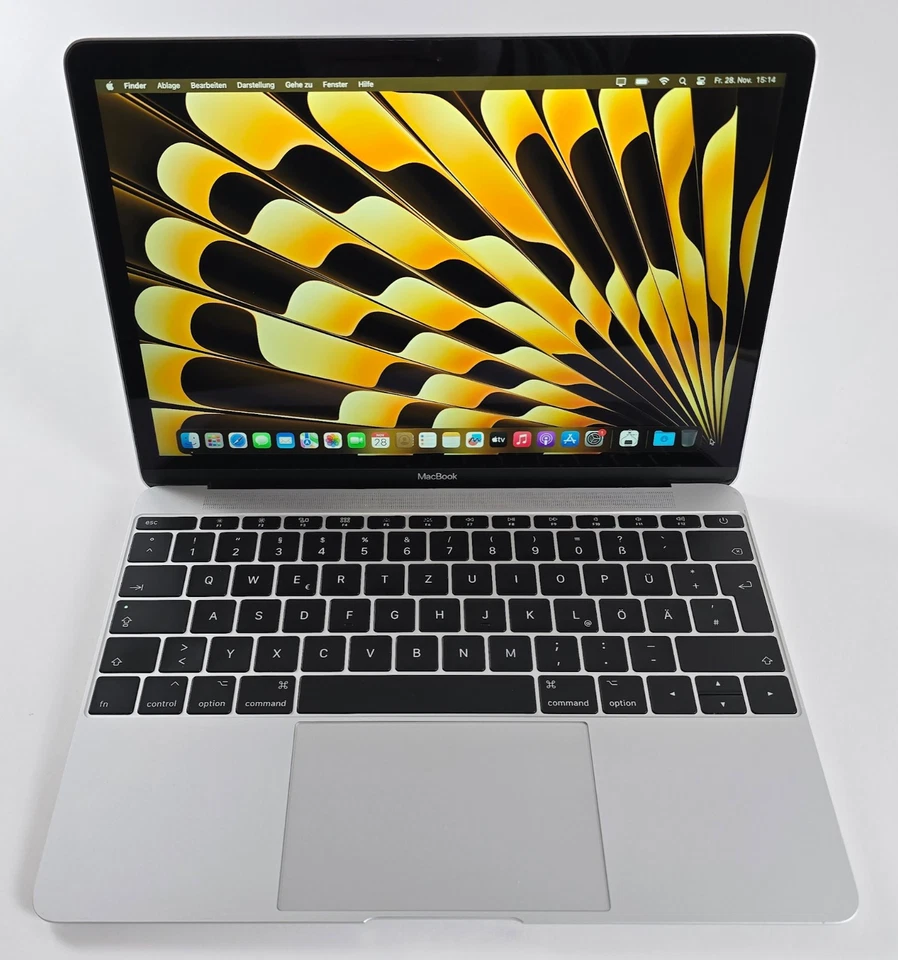 Apple MacBook 12'' (2017) m3-7Y32 256GB 8GB Silver Laptop A1534 #119 - Bild 1 von 4