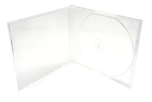 STANDARD Clear Single VCD PP Poly Cases 10.4MM Lot - Picture 1 of 1