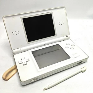 Nintendo DS Lite Weiß Power Getestet Trödel mit Stylus - Bild 1 von 9