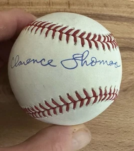 OBERSTER GERICHTSHOF RICHTER CLARENCE THOMAS SIGNIERT OML BASEBALL PSA/DNA COA - Bild 1 von 6